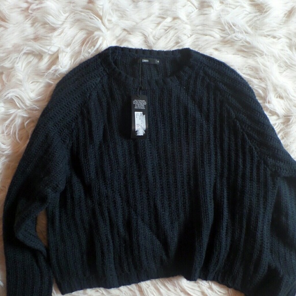 NWT Canifa Dark Blue Crew Neck Pullover Sweater - Picture 2 of 5